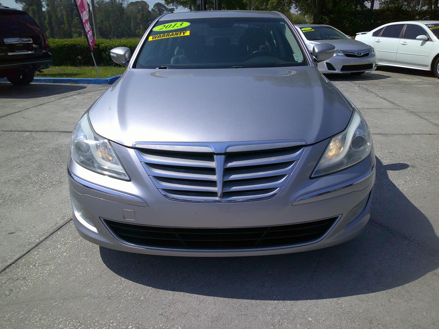 2013 GRAY HYUNDAI GENESIS BASE (KMHGC4DD3DU) , located at 390 Hansen Avenue, Orange Park, FL, 32065, (904) 276-7933, 30.130497, -81.787529 - Photo#0